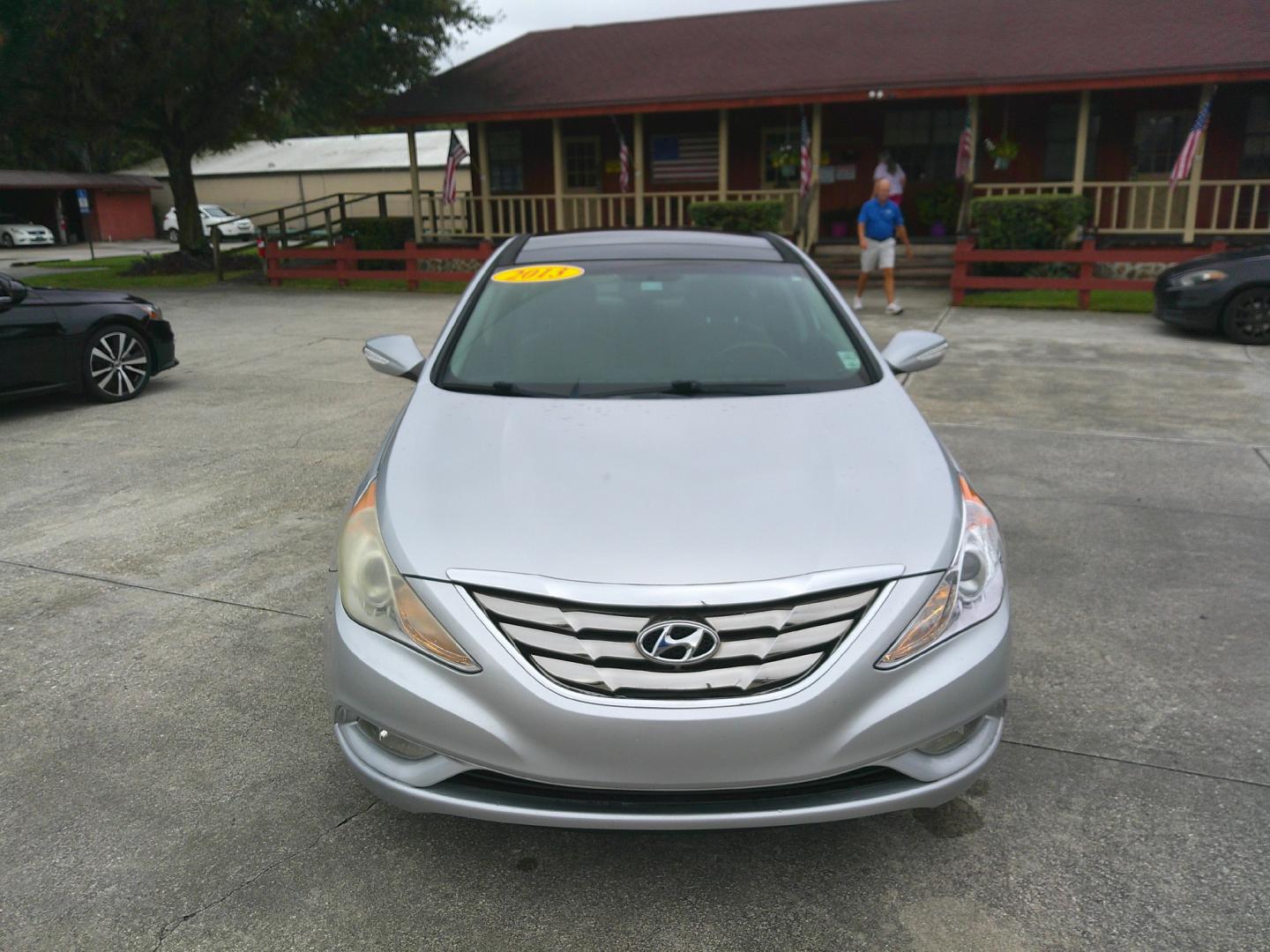 2013 SILVER HYUNDAI SONATA LIMITED; SE (5NPEC4ACXDH) , located at 10405 Abercorn Street, Savannah, GA, 31419, (912) 921-8965, 31.988262, -81.131760 - Photo#0